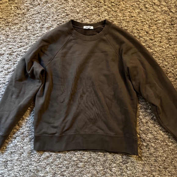 Body of Work ASTER RAGLAN SWEATSHIRT - Clay - Men's Medium - Picture 1 of 3